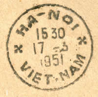timbre-à_date_HANOI VIETNAM