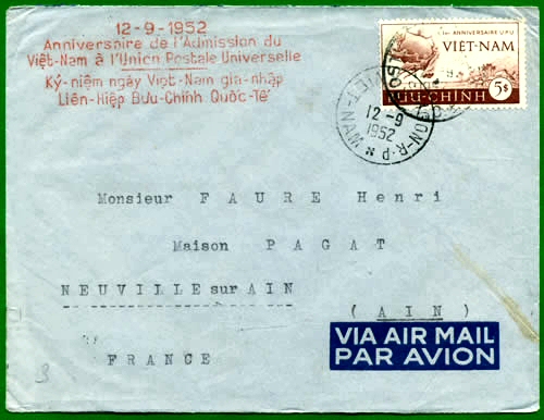UPU griffe Saigon