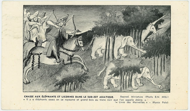 Carte publiciatire Plasmarine en Indochine