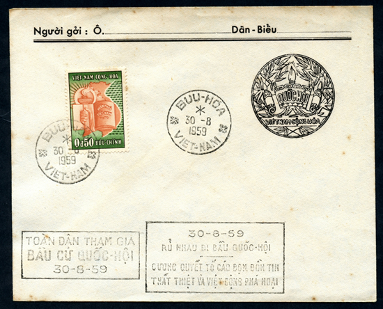 Elections Assemblée Nationale du VN sud