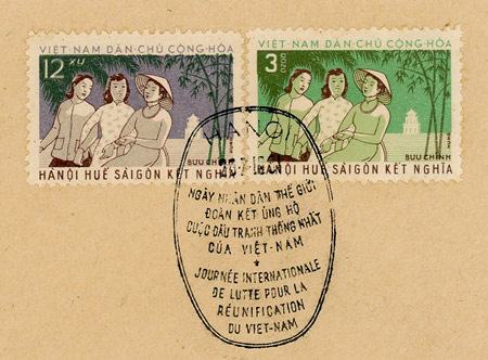 Propagande pour la réunification du Vietnam en 1961