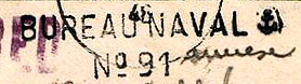 Nureau Naval (ancre) / N°91 annexe