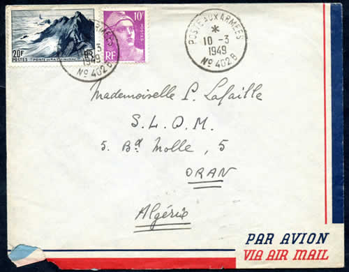 BPM 402B mars 1949