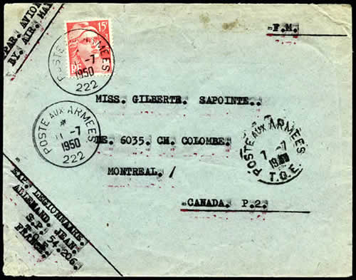 Affranchissement gratuit BPM 222