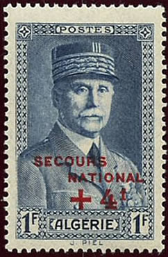 Pétain + 4F secours National