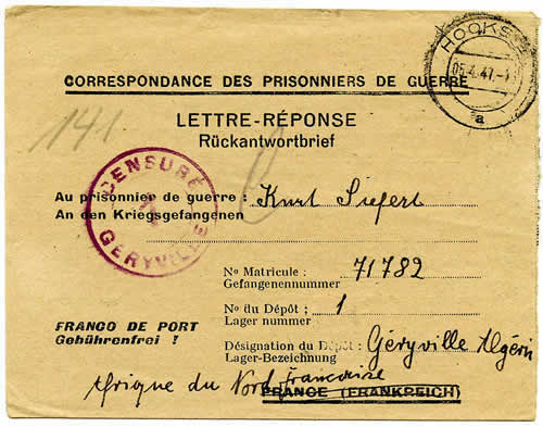 Prisonnier allemand Gerryville
