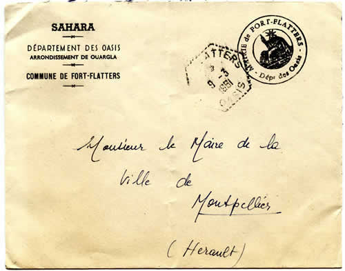 Lettre du Sahara