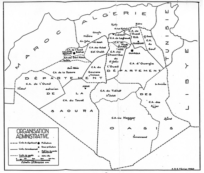 Carte des CAS