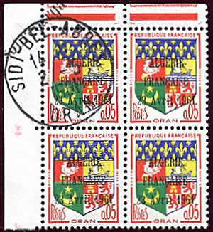 Bloc de 4 surchargé avec en marge "SOBRECARGAR